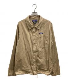 Patagonia（パタゴニア）の古着「ライトウェイトオールウェアヘンプコーチズ ジャケット」｜ベージュ