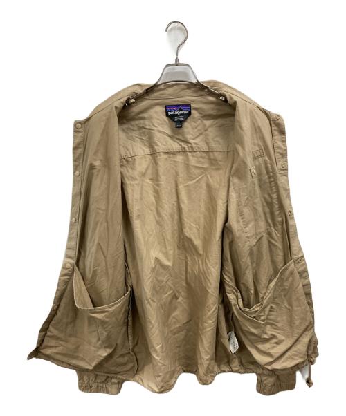 Patagonia（パタゴニア）Patagonia (パタゴニア) ライトウェイトオールウェアヘンプコーチズ ジャケット ベージュ サイズ:Lの古着・服飾アイテム
