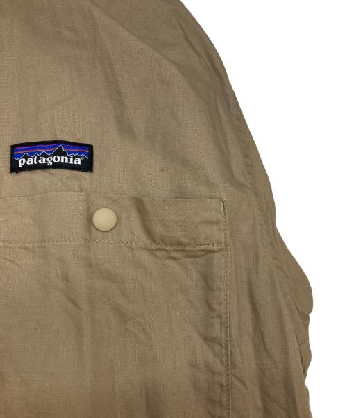 Patagonia（パタゴニア）Patagonia (パタゴニア) ライトウェイトオールウェアヘンプコーチズ ジャケット ベージュ サイズ:Lの古着・服飾アイテム