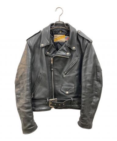 ゆ*様 【訳アリ特価】Made in USA・ヴィンテージ・ショット・ダブルライ 中古・古着通販】Schott (ショット) ダブルライダースジャケット