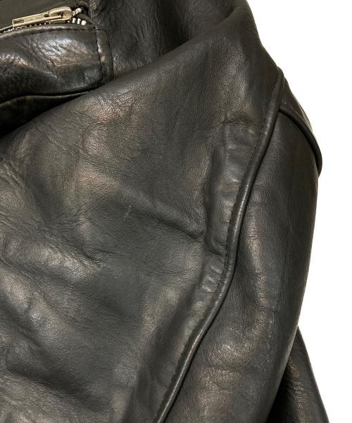 Schott（ショット）Schott (ショット) ダブルライダースジャケット ブラック サイズ:Lの古着・服飾アイテム