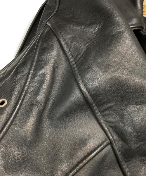Schott（ショット）Schott (ショット) ダブルライダースジャケット ブラック サイズ:Lの古着・服飾アイテム