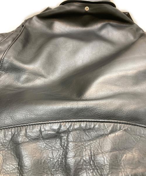 Schott（ショット）Schott (ショット) ダブルライダースジャケット ブラック サイズ:Lの古着・服飾アイテム