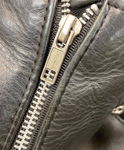 Schott（ショット）Schott (ショット) ダブルライダースジャケット ブラック サイズ:Lの古着・服飾アイテム