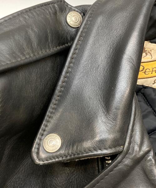 Schott（ショット）Schott (ショット) ダブルライダースジャケット ブラック サイズ:Lの古着・服飾アイテム