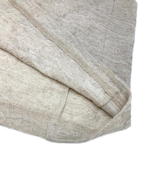 Y's（ワイズ）Y's (ワイズ) LENO CLOTH SHAWL COLLAR CARDIGAN ベージュ サイズ:2の古着・服飾アイテム