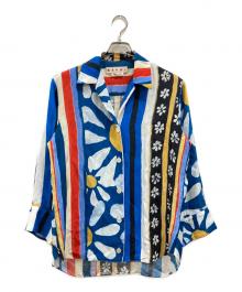 MARNI（マルニ）の古着「Mixed Fabrics Shirt」｜マルチカラー