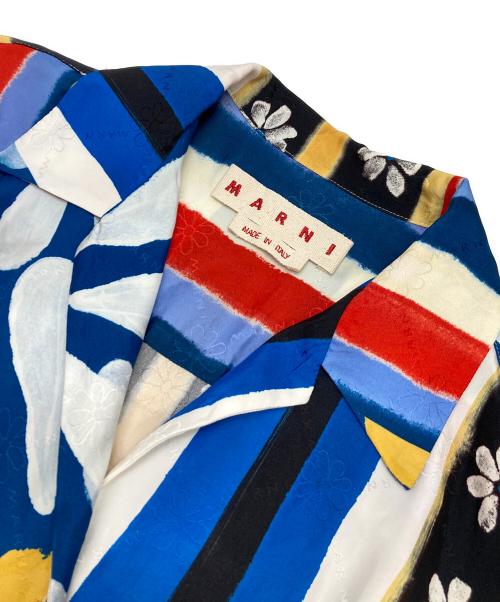 MARNI（マルニ）MARNI (マルニ) Mixed Fabrics Shirt マルチカラー サイズ:38の古着・服飾アイテム