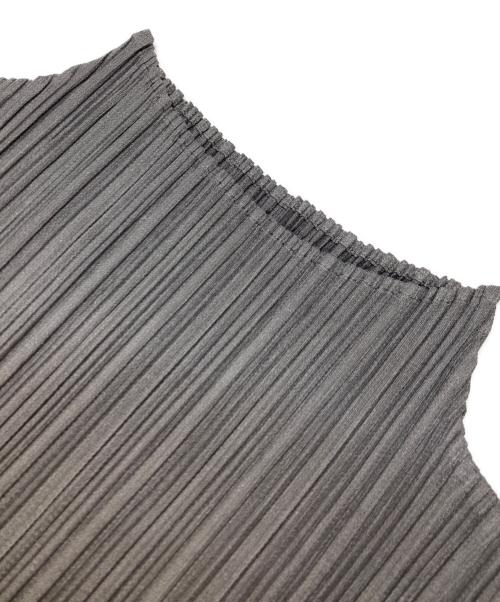 PLEATS PLEASE（プリーツプリーズ）PLEATS PLEASE (プリーツプリーズ) プリーツブラウス グレー サイズ:3の古着・服飾アイテム
