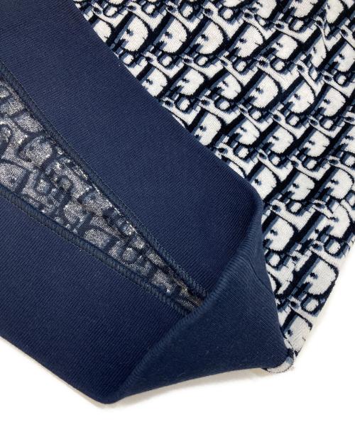 Christian Dior（クリスチャン ディオール）Christian Dior (クリスチャン ディオール) オブリークショートスリーブパーカー ネイビー サイズ:Sの古着・服飾アイテム