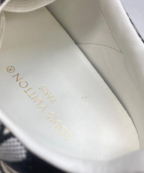 LOUIS VUITTON（ルイ ヴィトン）LOUIS VUITTON (ルイ ヴィトン) タイムアウト ライン モノグラムスニーカー ブラック サイズ:37の古着・服飾アイテム