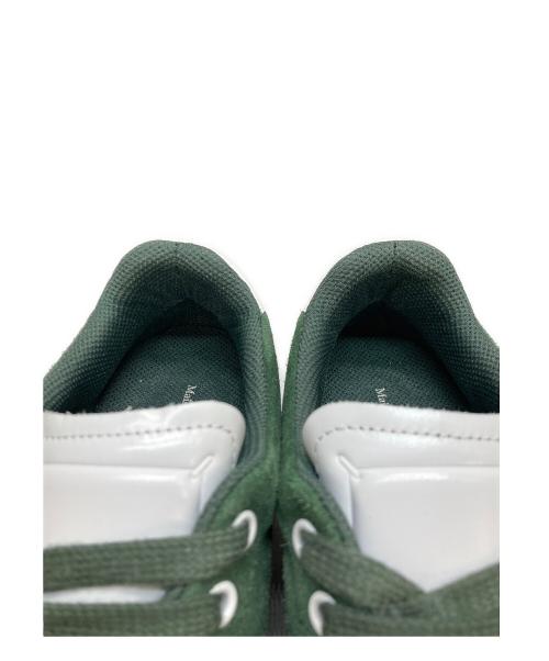 Maison Margiela 22（メゾンマルジェラ）Maison Margiela 22 (メゾンマルジェラ) スエードプラットフォームスニーカー グリーン サイズ:42の古着・服飾アイテム