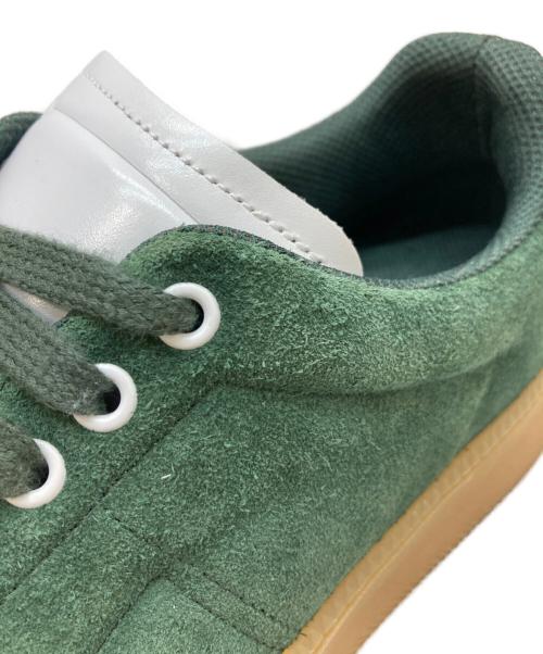 Maison Margiela 22（メゾンマルジェラ）Maison Margiela 22 (メゾンマルジェラ) スエードプラットフォームスニーカー グリーン サイズ:42の古着・服飾アイテム