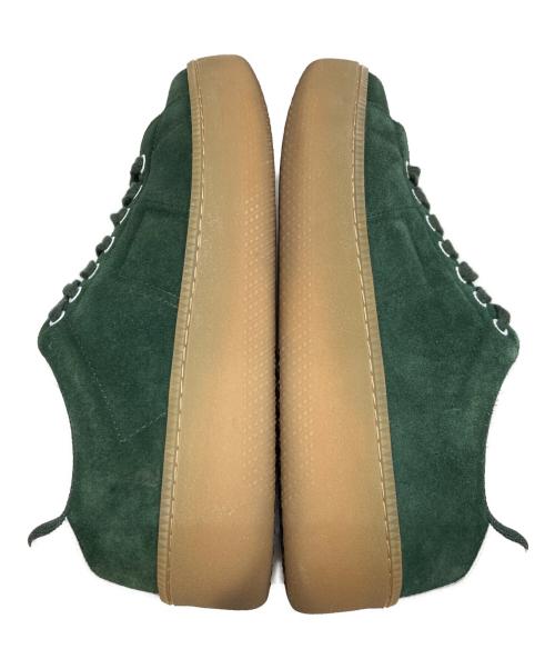 Maison Margiela 22（メゾンマルジェラ）Maison Margiela 22 (メゾンマルジェラ) スエードプラットフォームスニーカー グリーン サイズ:42の古着・服飾アイテム