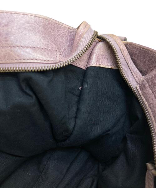 BALENCIAGA（バレンシアガ）BALENCIAGA (バレンシアガ) ハンドバッグ パープルの古着・服飾アイテム