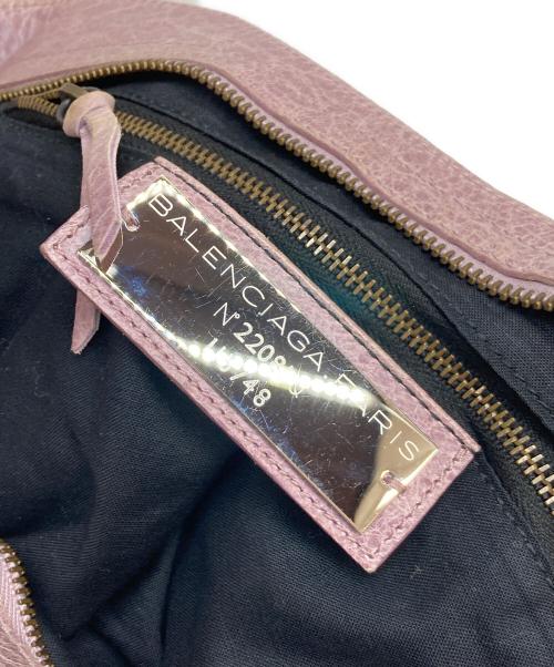 BALENCIAGA（バレンシアガ）BALENCIAGA (バレンシアガ) ハンドバッグ パープルの古着・服飾アイテム