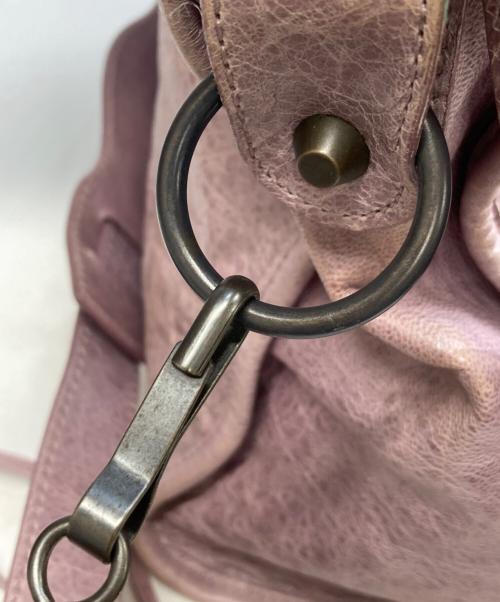 BALENCIAGA（バレンシアガ）BALENCIAGA (バレンシアガ) ハンドバッグ パープルの古着・服飾アイテム
