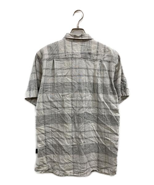 Patagonia（パタゴニア）Patagonia (パタゴニア) コットンヘンプ半袖シャツ グレー サイズ:sの古着・服飾アイテム