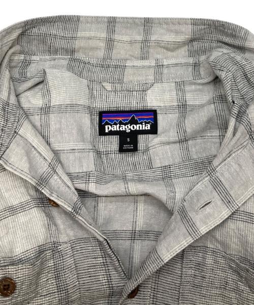 Patagonia（パタゴニア）Patagonia (パタゴニア) コットンヘンプ半袖シャツ グレー サイズ:sの古着・服飾アイテム