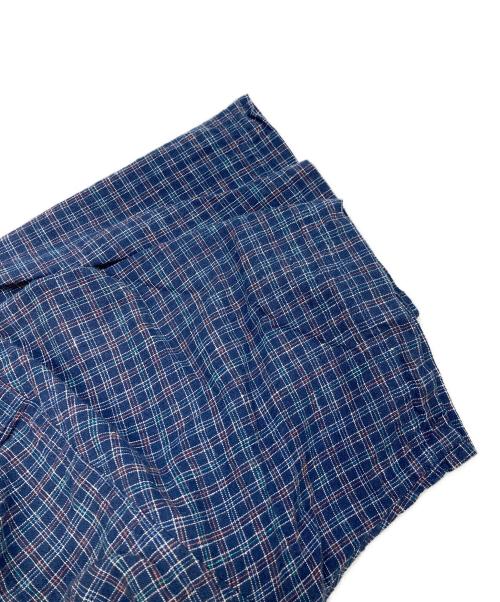 Patagonia（パタゴニア）Patagonia (パタゴニア) コットンヘンプチェックシャツ ブルー サイズ:Sの古着・服飾アイテム