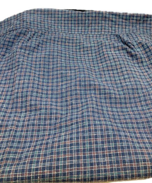 Patagonia（パタゴニア）Patagonia (パタゴニア) コットンヘンプチェックシャツ ブルー サイズ:Sの古着・服飾アイテム