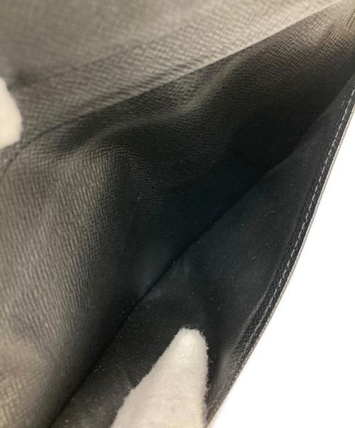 LOUIS VUITTON（ルイ ヴィトン）LOUIS VUITTON (ルイ ヴィトン) ポルトカルトクレディ 長財布 ブラックの古着・服飾アイテム