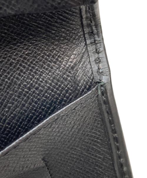 LOUIS VUITTON（ルイ ヴィトン）LOUIS VUITTON (ルイ ヴィトン) ポルトカルトクレディ 長財布 ブラックの古着・服飾アイテム