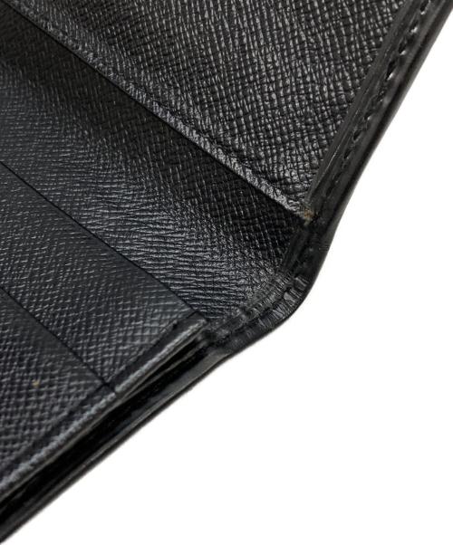 LOUIS VUITTON（ルイ ヴィトン）LOUIS VUITTON (ルイ ヴィトン) ポルトカルトクレディ 長財布 ブラックの古着・服飾アイテム