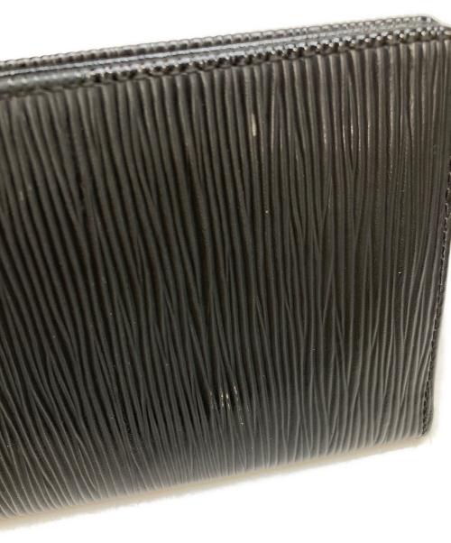 LOUIS VUITTON（ルイ ヴィトン）LOUIS VUITTON (ルイ ヴィトン) ポルトカルトクレディ 長財布 ブラックの古着・服飾アイテム