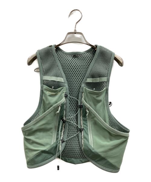 SALOMON（サロモン）SALOMON (サロモン) ACTIVE SKIN 12/バックパック グリーン サイズ:不明(実寸参照)の古着・服飾アイテム
