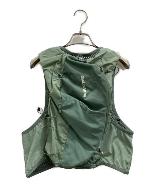 SALOMON（サロモン）SALOMON (サロモン) ACTIVE SKIN 12/バックパック グリーン サイズ:不明(実寸参照)の古着・服飾アイテム