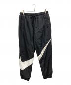 NIKEナイキ）の古着「NSW BIG SHOOSH WOVEN PANTS」｜ブラック