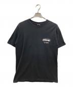 stussyステューシー）の古着「プリントTシャツ」｜ブラック