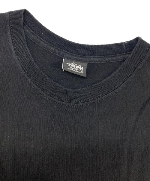 stussy（ステューシー）stussy (ステューシー) プリントTシャツ ブラック サイズ:Mの古着・服飾アイテム