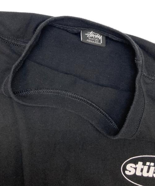 stussy（ステューシー）stussy (ステューシー) プリントTシャツ ブラック サイズ:Mの古着・服飾アイテム
