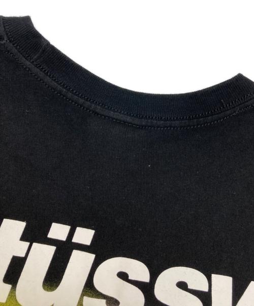stussy（ステューシー）stussy (ステューシー) プリントTシャツ ブラック サイズ:Mの古着・服飾アイテム