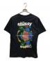 stussy (ステューシー) プリントTシャツ ブラック サイズ:M：5000円
