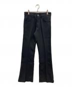 DAIRIKUダイリク）の古着「Slim Pressed Pants」｜ブラック