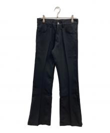 DAIRIKU（ダイリク）の古着「Slim Pressed Pants」｜ブラック