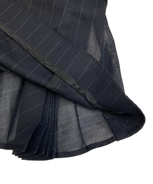 sacai（サカイ）sacai (サカイ) ストライプ柄コットンベスト ネイビー サイズ:3の古着・服飾アイテム