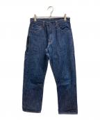 Levi's Fenom×uniform experimentリーバイス・フェノム×ユニフォームエクスペリメント）の古着「スタッズデニムパンツ」｜インディゴ