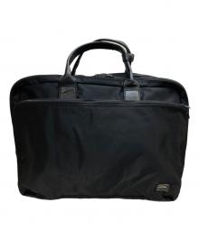 PORTER（ポーター）の古着「TIME  3WAY BRIEFCASE」｜ブラック