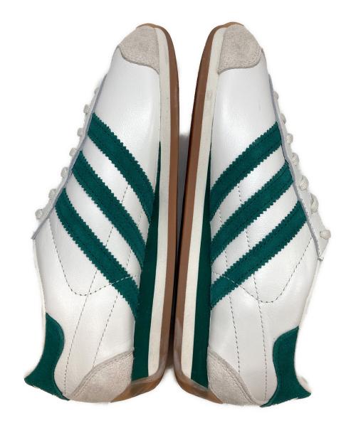 adidas（アディダス）adidas (アディダス) カントリー ジャパン / Country Japan ホワイト×グリーン サイズ:23の古着・服飾アイテム