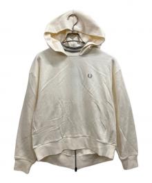 FRED PERRY（フレッドペリー）の古着「バックジップパーカー」｜アイボリー