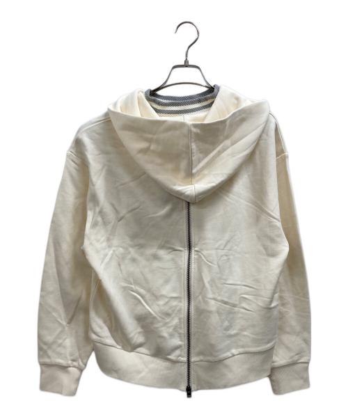 FRED PERRY（フレッドペリー）FRED PERRY (フレッドペリー) バックジップパーカー アイボリー サイズ:10 未使用品の古着・服飾アイテム