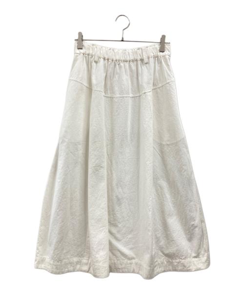 pick up（ピックアップ）pick up (ピックアップ) スカート ホワイト サイズ:Mの古着・服飾アイテム