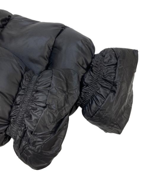 MONCLER（モンクレール）MONCLER (モンクレール) ファー付ショートダウンジャケット ブラック サイズ:4の古着・服飾アイテム