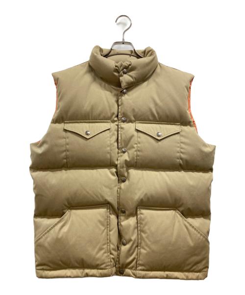 THE NORTH FACE（ザ ノース フェイス）THE NORTH FACE (ザ ノース フェイス) オールドダウンベスト ベージュ サイズ:Lの古着・服飾アイテム