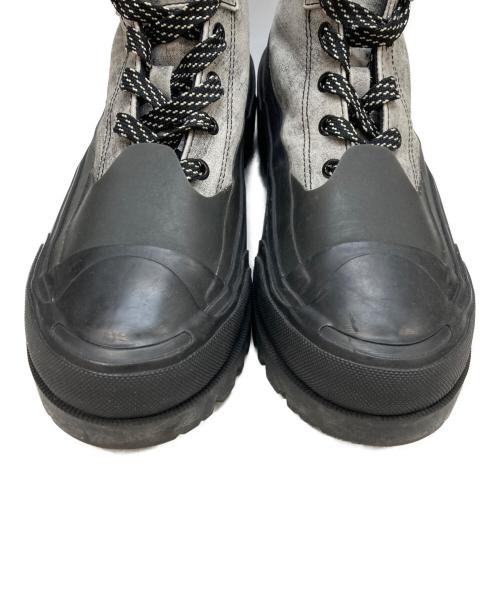DIESEL（ディーゼル）DIESEL (ディーゼル) D-HIKO BT X/レースアップブーツ グレー サイズ:27の古着・服飾アイテム