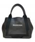 BALENCIAGA（バレンシアガ）の古着「ポーチ付きレザートートバッグ」｜ブラック